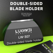 Porta-lame a doppia faccia Luowei LW-307 in metallo