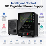 Alimentatore CC regolato 30V 10A TBK-218 con display LCD