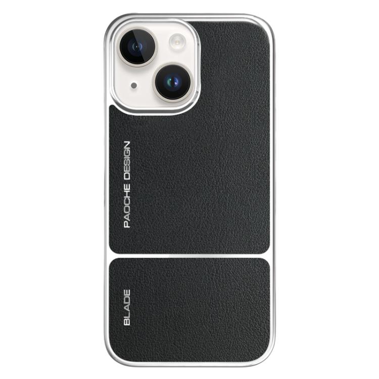 Custodia per telefono ibrida in PC e PU con magnete elettrolitico., For iPhone 15, For iPhone 14, For iPhone 14 Pro, For iPhone 14 Pro Max, For iPhone 13