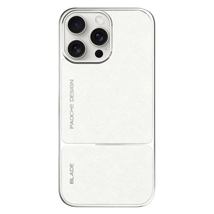 Custodia per telefono ibrida in PC e PU con magnete elettrolitico., For iPhone 17 Pro Max, For iPhone 17 Pro, For iPhone 17, For iPhone 16 Pro Max, For iPhone 16 Pro, For iPhone 16, For iPhone 15 Pro Max, For iPhone 15 Pro