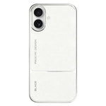 Custodia per telefono ibrida in PC e PU con magnete elettrolitico., For iPhone 17 Pro Max, For iPhone 17 Pro, For iPhone 17, For iPhone 16 Pro Max, For iPhone 16 Pro, For iPhone 16, For iPhone 15 Pro Max, For iPhone 15 Pro