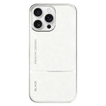 Custodia per telefono ibrida in PC e PU con magnete elettrolitico., For iPhone 17 Pro Max, For iPhone 17 Pro, For iPhone 17, For iPhone 16 Pro Max, For iPhone 16 Pro, For iPhone 16, For iPhone 15 Pro Max, For iPhone 15 Pro