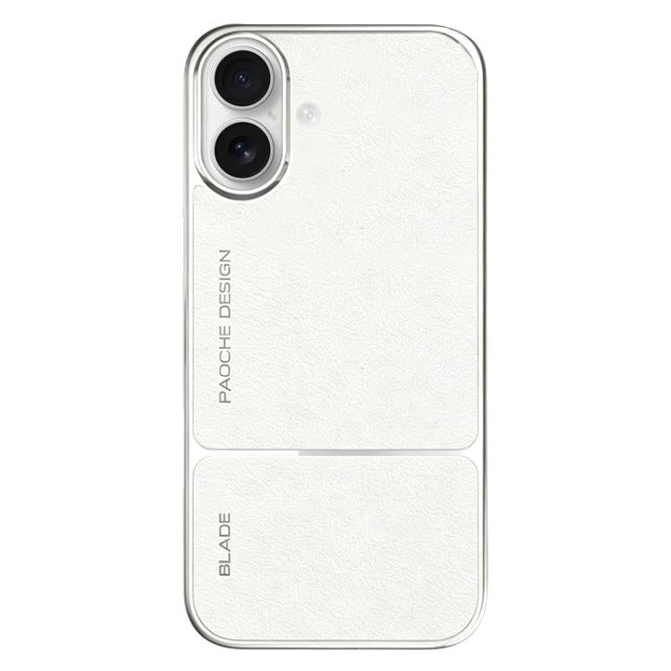 Custodia per telefono ibrida in PC e PU con magnete elettrolitico., For iPhone 17 Pro Max, For iPhone 17 Pro, For iPhone 17, For iPhone 16 Pro Max, For iPhone 16 Pro, For iPhone 16, For iPhone 15 Pro Max, For iPhone 15 Pro