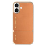 Custodia per telefono ibrida in PC e PU con magnete elettrolitico., For iPhone 17 Pro Max, For iPhone 17 Pro, For iPhone 17, For iPhone 16 Pro Max, For iPhone 16 Pro, For iPhone 16, For iPhone 15 Pro Max, For iPhone 15 Pro