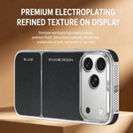 Custodia per telefono ibrida in PC e PU con magnete elettrolitico., For iPhone 17 Pro Max, For iPhone 17 Pro, For iPhone 17, For iPhone 16 Pro Max, For iPhone 16 Pro, For iPhone 16, For iPhone 15 Pro Max, For iPhone 15 Pro