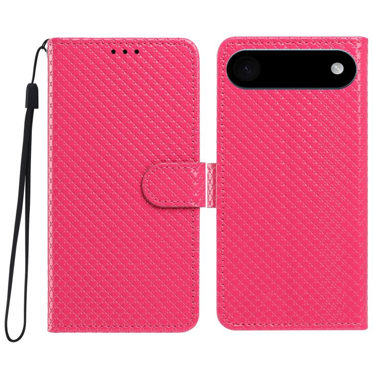 Custodia per telefono in ecopelle con fibbia a specchio e cordino nero sottile., For iPhone Air, For iPhone 16 Pro Max