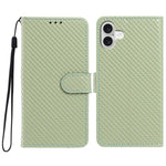 Custodia per telefono in ecopelle con fibbia a specchio e cordino nero sottile., For iPhone 16, For iPhone 15 Pro Max