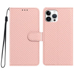 Custodia per telefono in ecopelle con fibbia a specchio e cordino nero sottile., For iPhone 13 mini, For iPhone 12 Pro Max