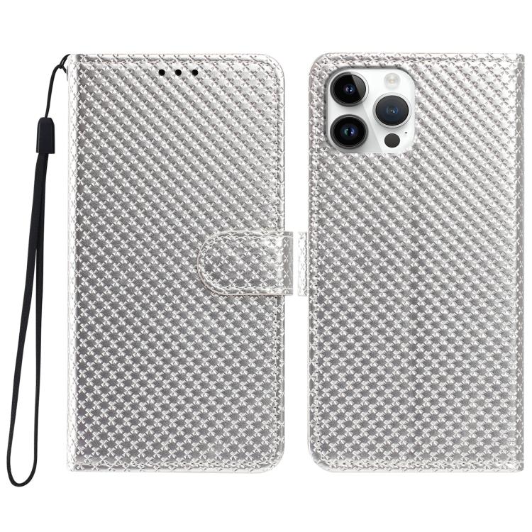 Custodia per telefono in ecopelle con fibbia a specchio e cordino nero sottile., For iPhone 13 mini, For iPhone 12 Pro Max