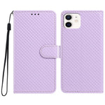 Custodia per telefono in ecopelle con fibbia a specchio e cordino nero sottile., For iPhone 12 Pro, For iPhone 12 mini