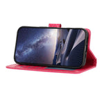 Custodia per telefono in ecopelle con fibbia a specchio e cordino nero sottile., For iPhone 11 Pro