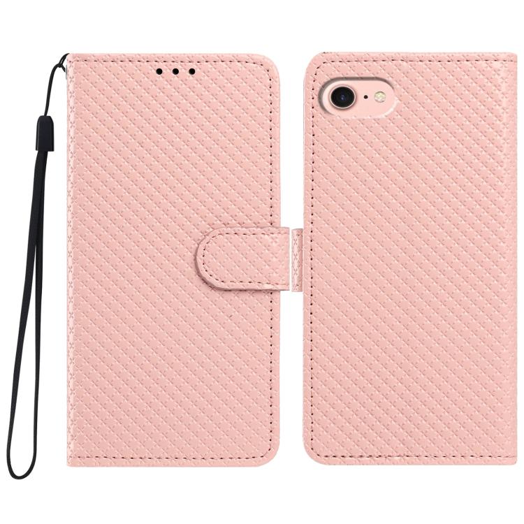 Custodia per telefono in ecopelle con fibbia a specchio e cordino nero sottile., For iPhone 17e / 16e, For iPhone 17 Pro Max