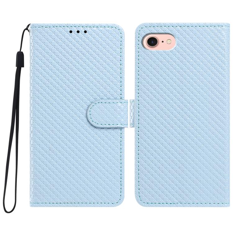 Custodia per telefono in ecopelle con fibbia a specchio e cordino nero sottile., For iPhone 17e / 16e, For iPhone 17 Pro Max