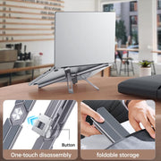 Supporto riscaldante girevole 360° per laptop Yesido LP09