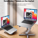 Supporto riscaldante girevole 360° per laptop Yesido LP09