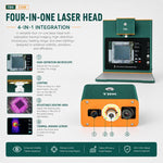 Macchina dissaldante laser TBK-2206 45W con display HD