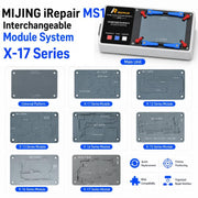 Piattaforma di dissaldatura intelligente Mijing MS1 per iPhone X-17 Pro Max, US Plug, EU Plug