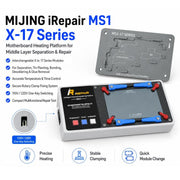 Piattaforma di dissaldatura intelligente Mijing MS1 per iPhone X-17 Pro Max, US Plug, EU Plug