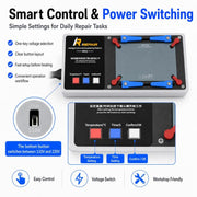 Piattaforma di dissaldatura intelligente Mijing MS1 per iPhone X-17 Pro Max, US Plug, EU Plug