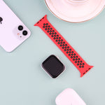 Cinturino elastico in silicone per Apple Watch Series 6 e SE e 5 e 4 44 mm / 3 e 2 e 1 42 mm, 150mm (White Black), 150mm (Black), 150mm (Black Yellow), 150mm (Black Grey), 150mm (Red Black), 160mm (White Black), 160mm (Black), 160mm (Black Yellow)     ...