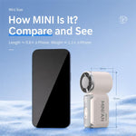 Mini ventola di raffreddamento K813 con display digitale