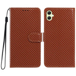 Custodia per telefono in ecopelle con fibbia a specchio e cordino nero sottile., For Galaxy A27 5G, For Galaxy A06 4G / 5G