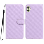 Custodia per telefono in ecopelle con fibbia a specchio e cordino nero sottile., For Galaxy A27 5G, For Galaxy A06 4G / 5G