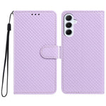Custodia per telefono in ecopelle con fibbia a specchio e cordino nero sottile., For Galaxy A56 5G, For Galaxy A26 5G