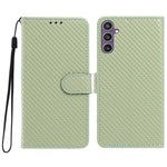 Custodia per telefono in ecopelle con fibbia a specchio e cordino nero sottile., For Galaxy A34 5G, For Galaxy A54 5G