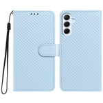 Custodia per telefono in ecopelle con fibbia a specchio e cordino nero sottile., For Galaxy A57 5G, For Galaxy A37 5G