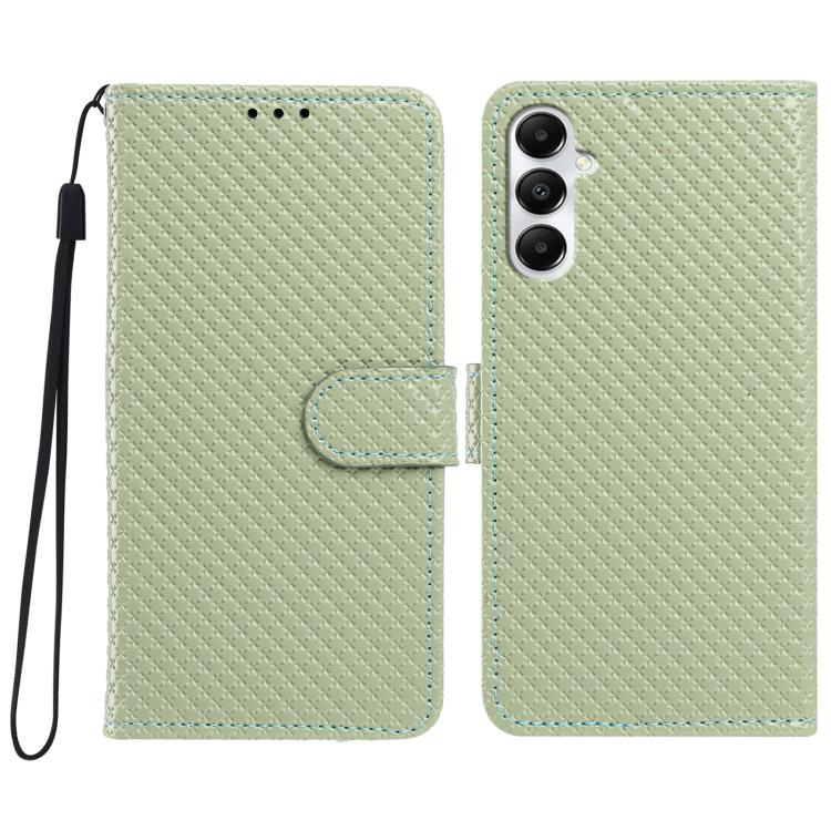 Custodia per telefono in ecopelle con fibbia a specchio e cordino nero sottile., For Galaxy S25 Ultra 5G, For Galaxy S24 FE 5G