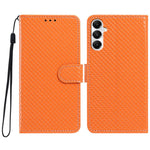 Custodia per telefono in ecopelle con fibbia a specchio e cordino nero sottile., For Galaxy S25 Ultra 5G, For Galaxy S24 FE 5G