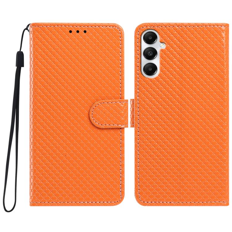 Custodia per telefono in ecopelle con fibbia a specchio e cordino nero sottile., For Galaxy S25 Ultra 5G, For Galaxy S24 FE 5G