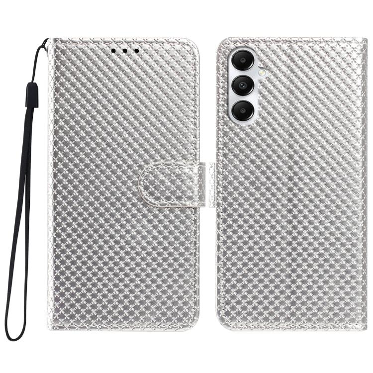 Custodia per telefono in ecopelle con fibbia a specchio e cordino nero sottile., For Galaxy S25 Ultra 5G, For Galaxy S24 FE 5G