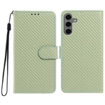 Custodia per telefono in ecopelle con fibbia a specchio e cordino nero sottile., For Galaxy S24 Ultra 5G, For Galaxy S24+ 5G