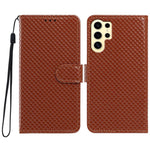 Custodia per telefono in ecopelle con fibbia a specchio e cordino nero sottile., For Galaxy S24 Ultra 5G, For Galaxy S24+ 5G