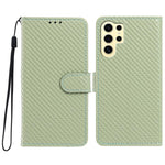 Custodia per telefono in ecopelle con fibbia a specchio e cordino nero sottile., For Galaxy S24 Ultra 5G, For Galaxy S24+ 5G