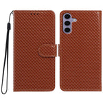 Custodia per telefono in ecopelle con fibbia a specchio e cordino nero sottile., For Galaxy S25 5G, For Galaxy S25+ 5G