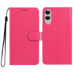 Custodia per telefono in ecopelle con fibbia a specchio e cordino nero sottile., For Galaxy S26 5G, For Galaxy S25 Edge 5G