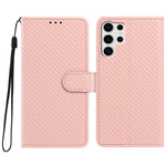 Custodia per telefono in ecopelle con fibbia a specchio e cordino nero sottile., For Galaxy S25 Ultra 5G, For Galaxy S24 FE 5G
