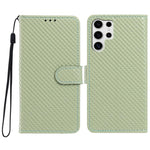 Custodia per telefono in ecopelle con fibbia a specchio e cordino nero sottile., For Galaxy S25 Ultra 5G, For Galaxy S24 FE 5G