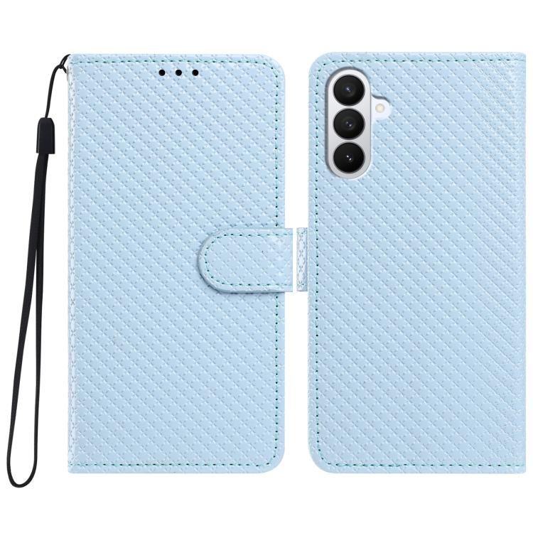 Custodia per telefono in ecopelle con fibbia a specchio e cordino nero sottile., For Galaxy S26+ 5G, For Galaxy S26 Ultra 5G