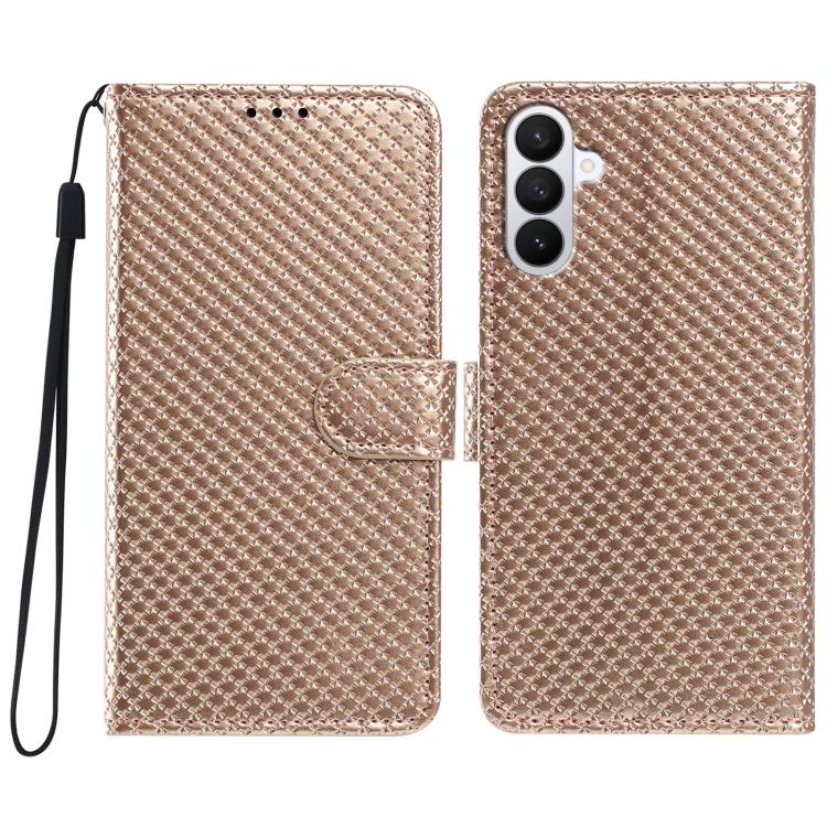 Custodia per telefono in ecopelle con fibbia a specchio e cordino nero sottile., For Galaxy S26+ 5G, For Galaxy S26 Ultra 5G