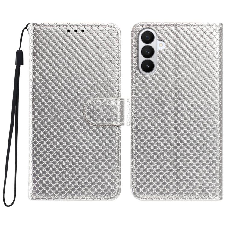 Custodia per telefono in ecopelle con fibbia a specchio e cordino nero sottile., For Galaxy S26+ 5G, For Galaxy S26 Ultra 5G