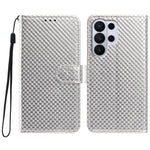 Custodia per telefono in ecopelle con fibbia a specchio e cordino nero sottile., For Galaxy S26+ 5G, For Galaxy S26 Ultra 5G