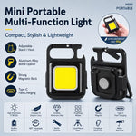 Mini torcia a LED COB portatile da portachiavi per campeggio., 150mAh, 200mAh, 300mAh, 500mAh, 800mAh