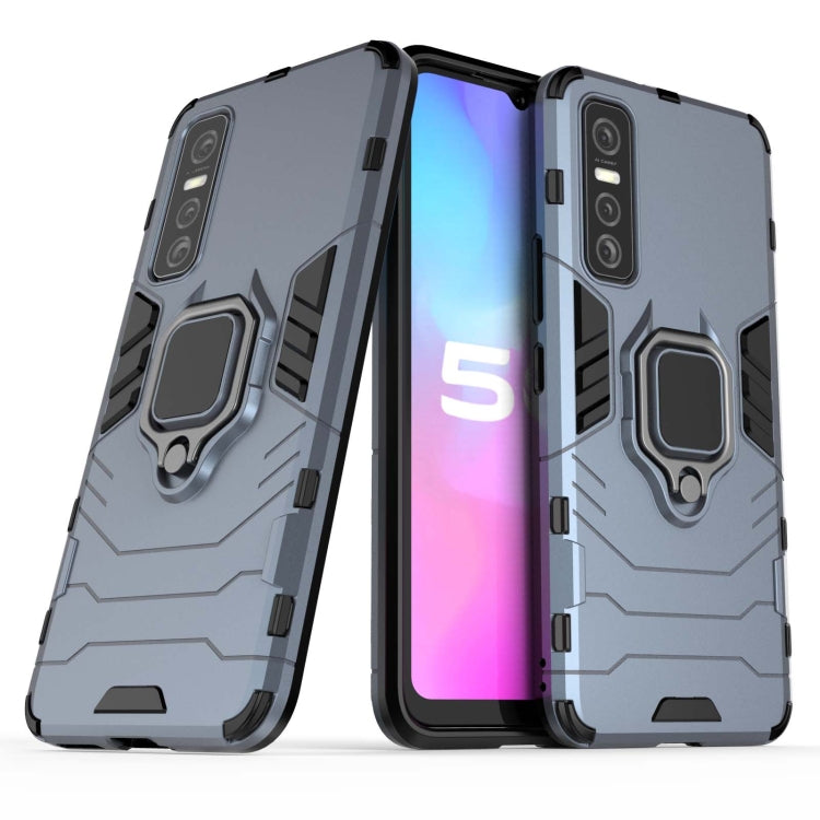 Custodia protettiva antiurto per PC + TPU con supporto per anello magnetico, For vivo Y73s, For vivo V20 SE, For vivo V20