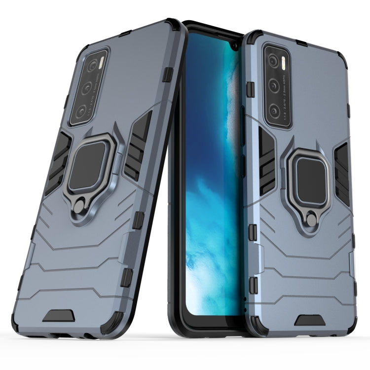 Custodia protettiva antiurto per PC + TPU con supporto per anello magnetico, For vivo Y73s, For vivo V20 SE, For vivo V20