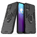 Custodia protettiva antiurto per PC + TPU con supporto per anello magnetico, For vivo Y73s, For vivo V20 SE, For vivo V20