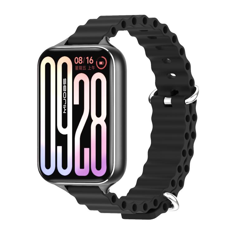 Cinturino per orologio traspirante in silicone MIJOBS Ocean, For Xiaomi Band 10 Pro / Redmi Watch 6 / 5